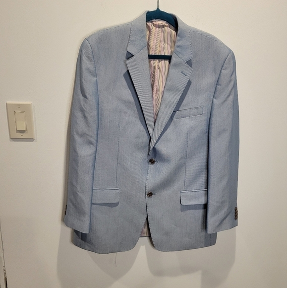 Michael kors size 42r blue two button sports jacket - Picture 1 of 6